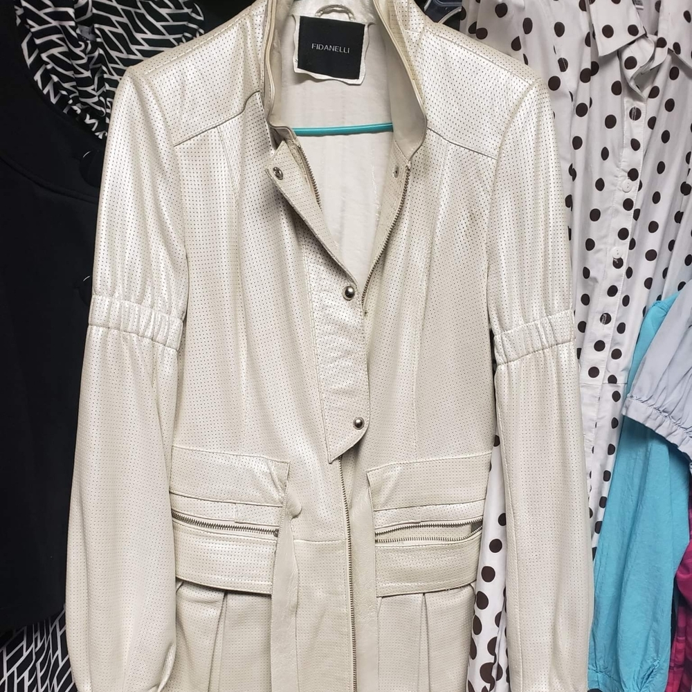 Luxury Leather Coat